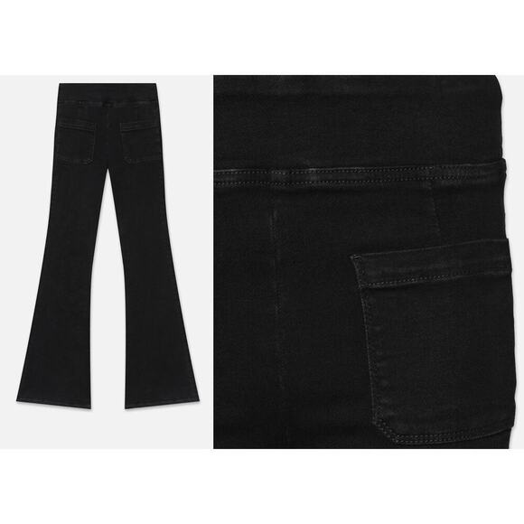 🔴FRAME The Bardot Jetset in‎ Sheen Noir - Picture 1 of 8